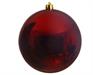 PALLINA DI NATALE BORDEAUX 14 CM