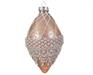 PENDENTE PER ALBERO DI NATALE ROSA ANTICO DECORATA BOX 2PZ