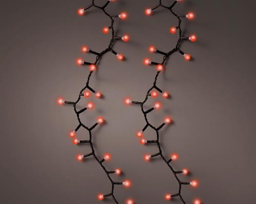 LUCI DI NATALE 500 LED CHERRY 11 MT ROSSO