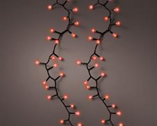 CATENA LUCI 500 LED CHERRY 11 MT ROSSO