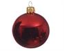 PALLINE ROSSE PER ALBEROIN VETRO 10 CM BOX DA 4 PZ