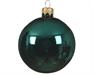 PALLINA DI NATALE VERDE SMERALDO LUCIDO 15 CM
