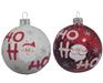 PALLINA DI NATALE 2 ASSORTITE 8 CM