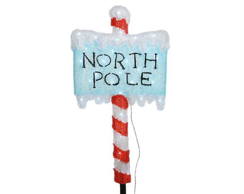 FIGURA ACRILICA POLO NORD 30 LED