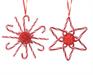 PENDENTE PER ALBERO DI NATALE CARAMELLA 2 FIGURE ASSORTITE