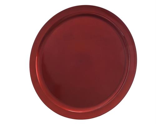 PIATTO DECORATIVO ROSSO