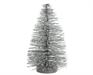 ALBERO ARGENTO GLITTERATO 13X23CM