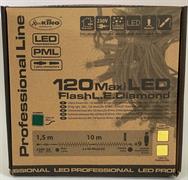 LUCI DI NATALE 120 MAXI LED BIANCO CALDO