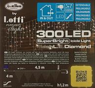 TENDA DI LUCI ICE LIGHT W 300 LED SUPERBRIGHT CLASSIC