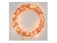 LUCI DI NATALE 100 MICROLED BIANCO CALDO