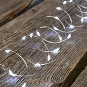 LUCI DI NATALE 200 MICROLED BIANCO FREDDO