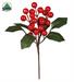 RAMO CON BACCHE ROSSE 18 CM