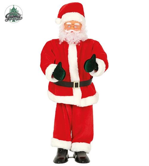 BABBO NATALE MUSICA E MOVIMENTO 100CM