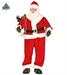 BABBO NATALE MUSICA E MOVIMENTO 130CM
