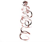 PENDENTE SPIRALE 1,50 CM ROSSO