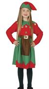 COSTUME ELFO BAMBINA TG. 7-9 ANNI