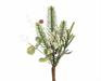 RAMO VERDE CON BACCHE BIANCHE 6X10X20