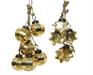 GHIRLANDA PALLINE VINTAGE ORO 10 X46