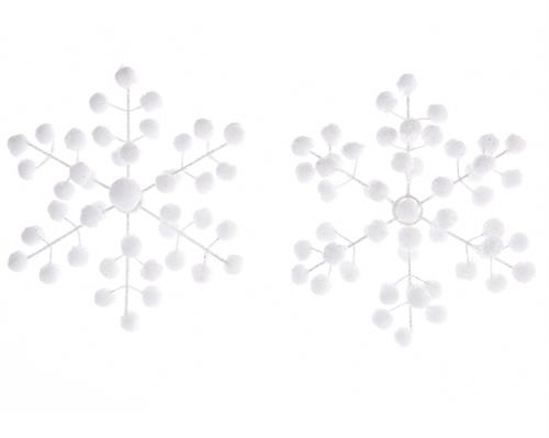 FIOCCO DI NEVE RIGIDO  4x16x16cm 4x16x16cm