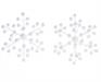 FIOCCO DI NEVE RIGIDO  4x16x16cm 4x16x16cm