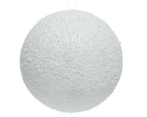 PALLINA DI NATALE IN POLISTEROLO INNEVATA 14 CM