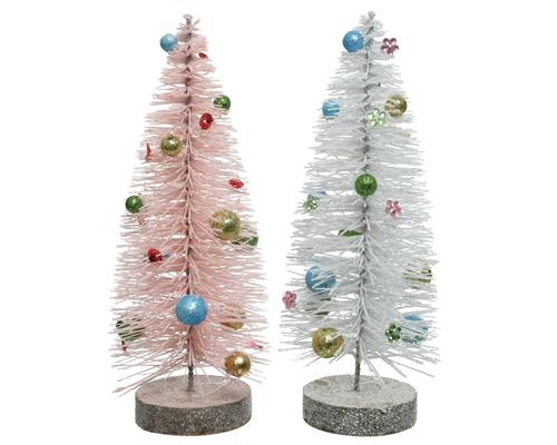 ALBERO SINTETICO 10 X 25 CM 2 COL ASS