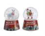 BOULE DE NEIGE CON LAMA
