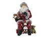 BABBO NATALE CON GIOCATTOLI IN POLIRESINA H.30X22,6X17 CM