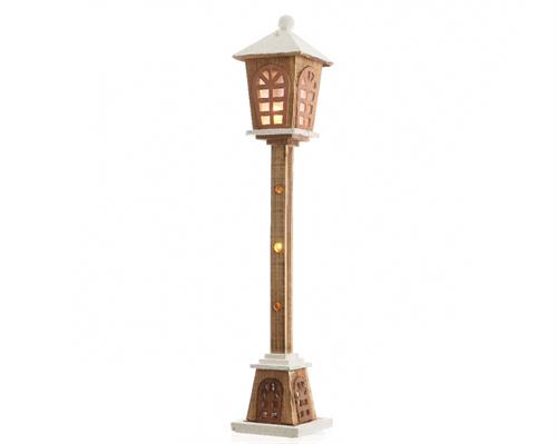 LAMPIONE IN LEGNO 18x18x100cm-10L