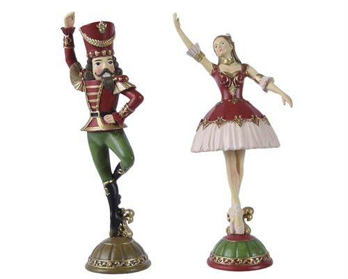 SOLDATINO SCHIACCIANOCI/BALLERINA POLIRESINA