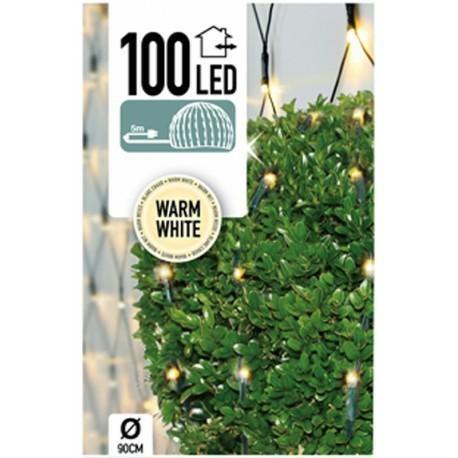 RETE BUXUS 100LED CALDO 90CM