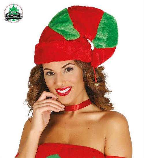 CAPPELLO ELFO VERDE E ROSSO