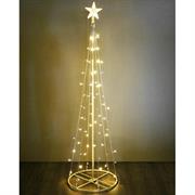 ALBERO METALLO BIANCO 180CM 90 LED