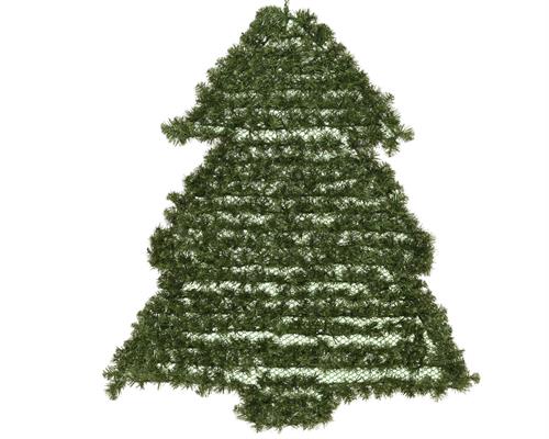 ALBERO DI NATALE DA PARETE H.100X80X9 CM