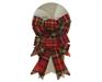 FIOCCO SCOZZESE 2PZ 17X14 CM