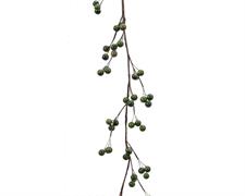 RAMO 130CM CON BACCHE VERDI