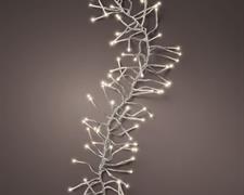 LUCI DI NATALE CLUSTER 768 LED BIANCO CALDO