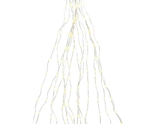 CATENA LUCI 210CM 672LED BIANCO CALDO