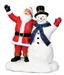 BABBO NATALE E PUPAZZO DI NEVE 7,5X6,7X4,2CM