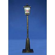 LAMPIONE LED CON BABBO NATALE 30X30X180 CM