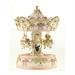 VILLAGGIO DI NATALE CAROSELLO CON LUCI 25,5X25,5X31,5CM