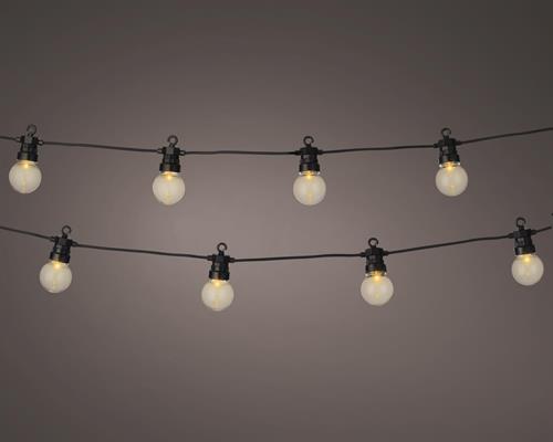 LUCI DI NATALE 20 LAMPADE BIANCO CALDO