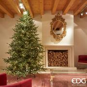 ALBERO DI NATALE 270 CM PINO LUXURY EDG CON 6000 LED