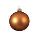 PALLINE DI NATALE AMBRA OPACO 10 CM CONFEZIONE 4 PZ