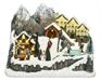 VILLAGGIO NATALIZIO INNEVATO LED BIANCO CALDO n:11