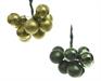 PALLINE DI NATALE A GRAPPOLO VERDE PINO 10 PZ