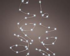 LUCI DI NATALE 120 MICROLED BIANCO FREDDO