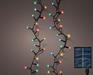 LUCI DI NATALE CON PANNELLO SOLARE 500 LED MULTICOLOR