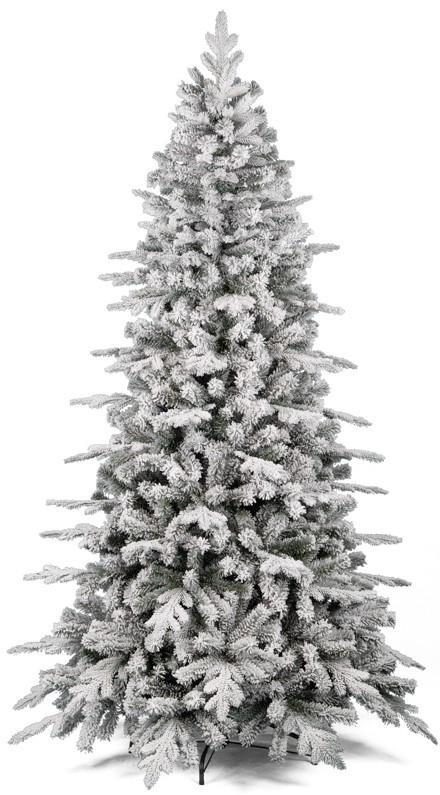 ALBERO DI NATALE INNEVATO 210 CM ELEGANT