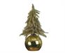 PALLINA CON MINI ALBERO ORO 12 CM